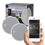 KB Sound Star FM or DAB+ Radio Ceiling Speaker System with Bluetooth & App Control (2.5" - 5") - K&B Audio