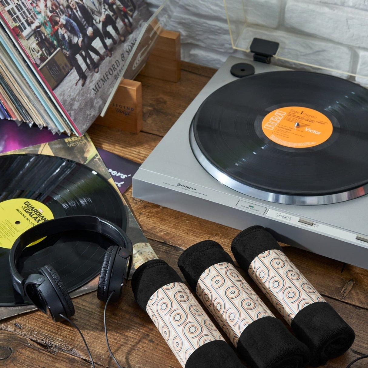 Legend Vinyl Extra Large Vinyl Cleaning Microfibre Cloths - Pack of 3 - K&B Audio