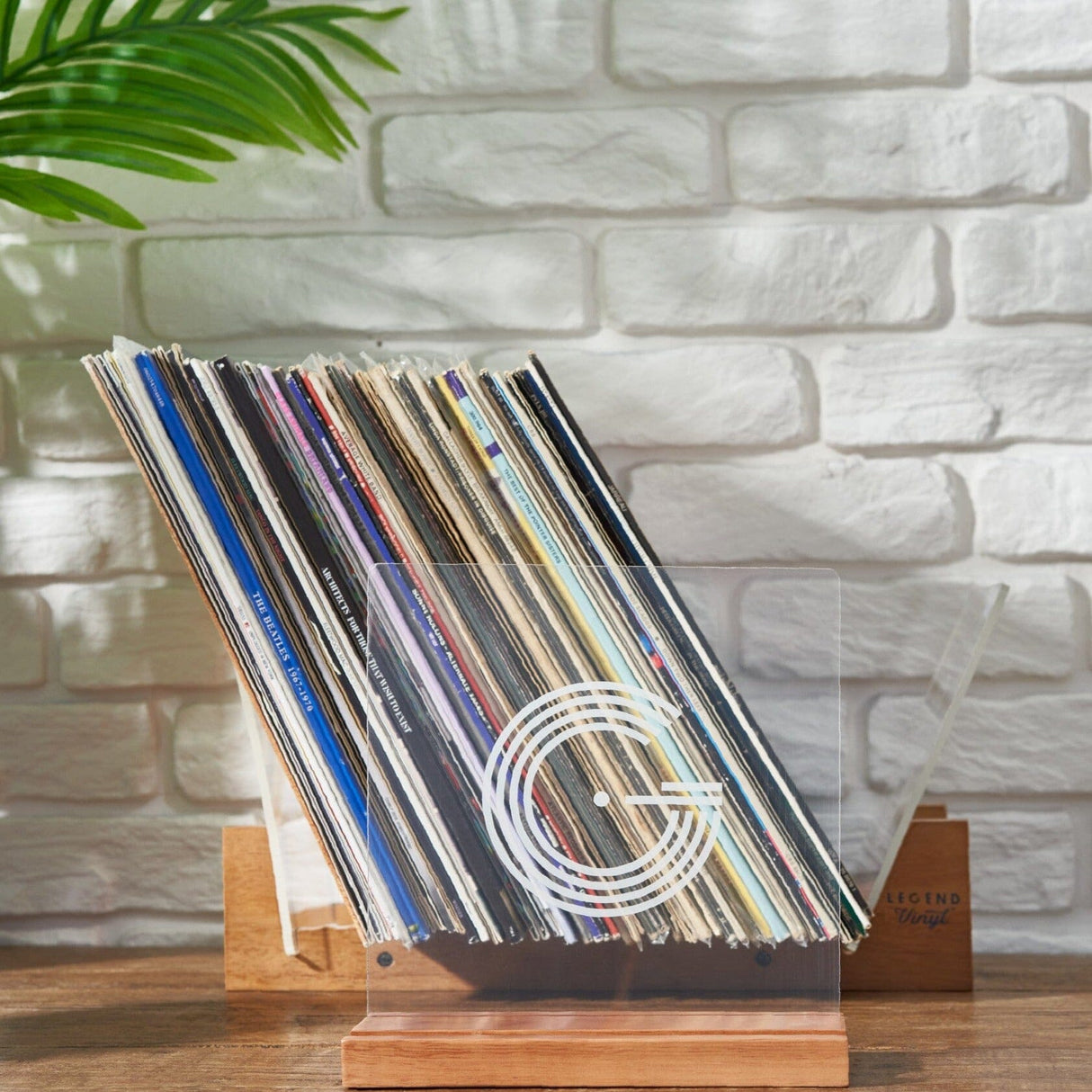 Legend Vinyl LP Display Record Stand “Now Playing” - K&B Audio