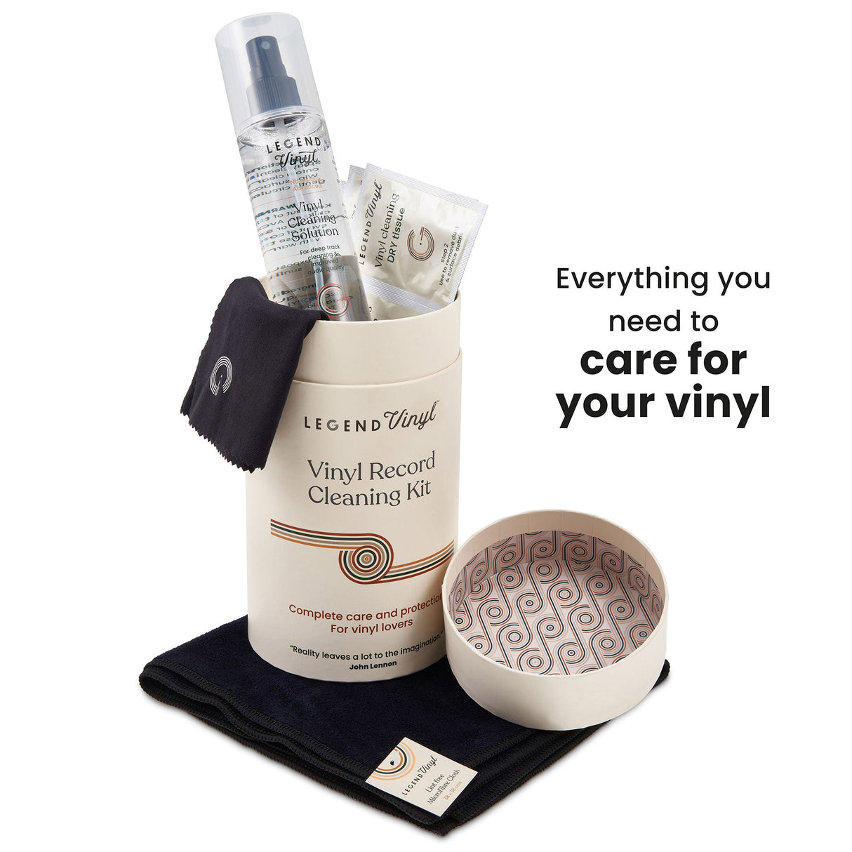 Legend Vinyl Record Cleaning Kit - K&B Audio