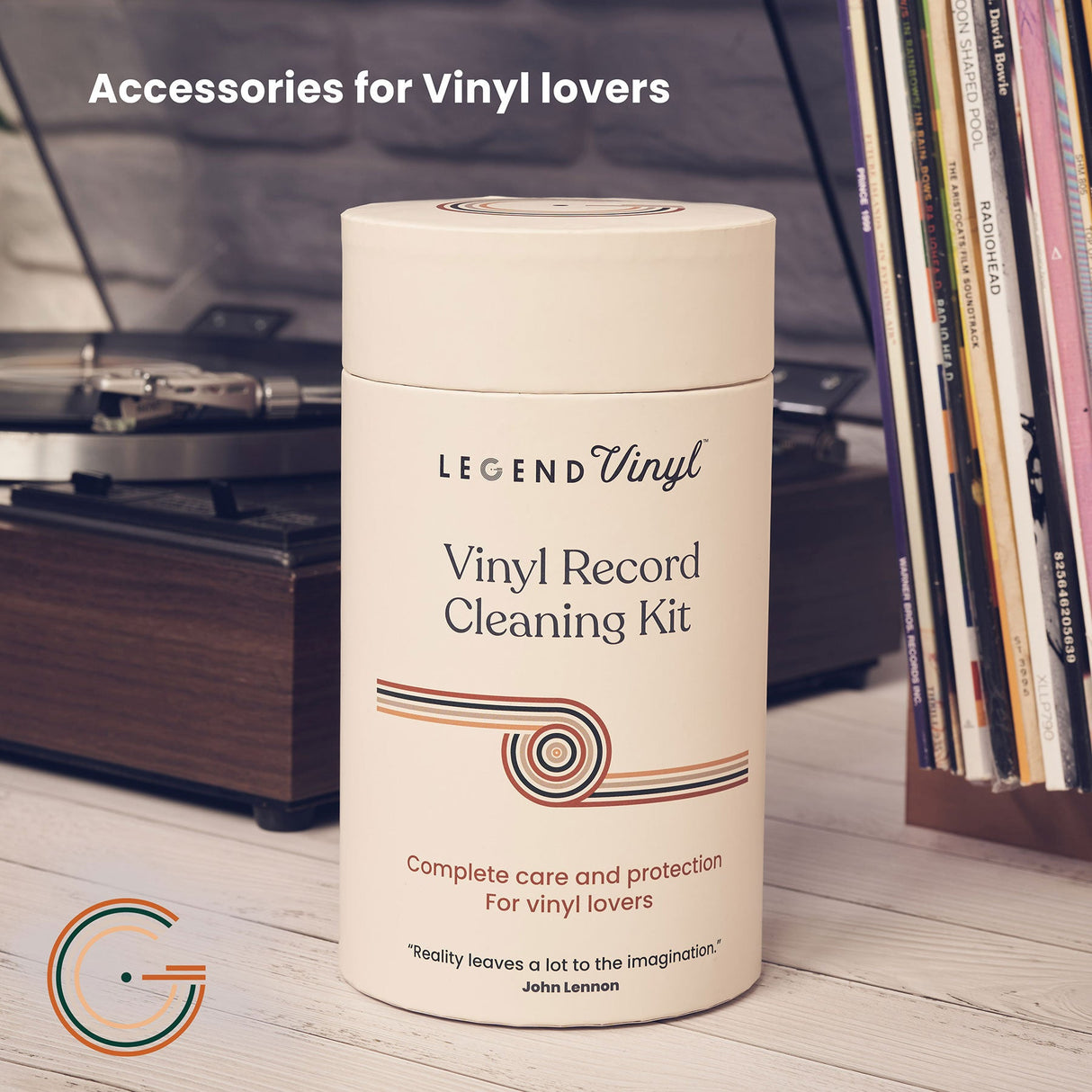 Legend Vinyl Record Cleaning Kit - K&B Audio