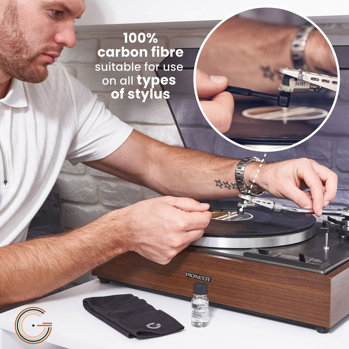 Legend Vinyl Stylus Cleaning Kit - K&B Audio