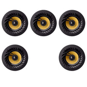Lithe Audio 5.0 Home Cinema 6.5" Ceiling Speaker Package - 5 x 01556 - K&B Audio