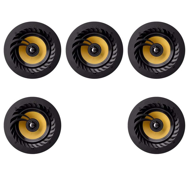 Lithe Audio 5.0 Home Cinema 6.5" Ceiling Speaker Package - 5 x 01556 - K&B Audio