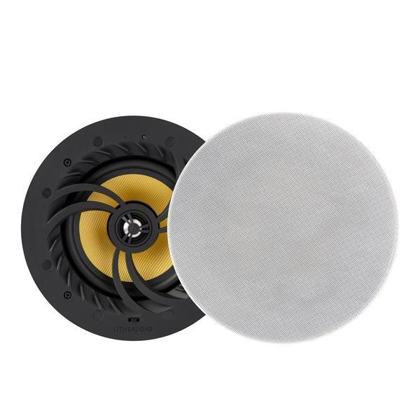 Lithe Audio 6.5" Wi-Fi Ceiling Speakers & Subwoofer Bundle - K&B Audio