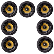 Lithe Audio 7.0 Home Cinema 6.5" Ceiling Speaker Package - 7 x 01556 - K&B Audio