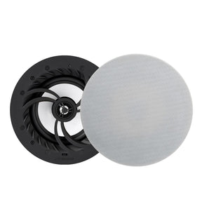 Lithe Audio 6.5" IP44 Wi-Fi Ceiling Speaker with Airplay 2 & Bluetooth - Bathroom Rated - K&B Audio