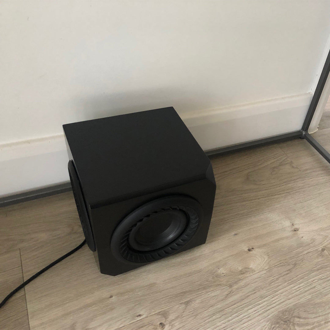 Lithe Audio Wireless Micro WiFi Subwoofer with AirPlay 2, Alexa & Chromecast - K&B Audio