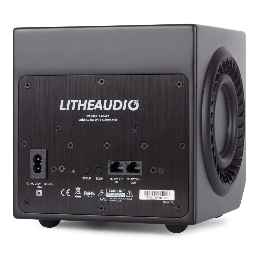 Lithe Audio Wireless Subwoofer with AirPlay 2, Alexa & Chromecast - K&B Audio