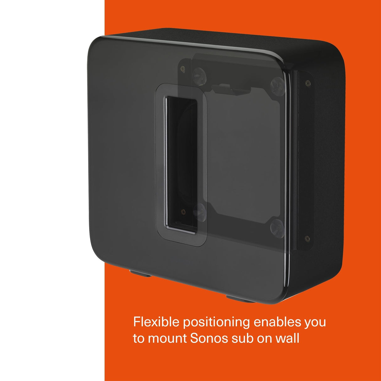 Mountson Premium Wall Mount for Sonos Sub - K&B Audio