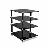 Norstone Bergen 2 HiFi Stand - Black - K&B Audio