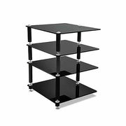 Norstone Bergen 2 Hi-Fi Stand - Black - K&B Audio