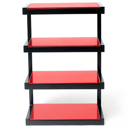 Norstone Esse Hi-Fi Stand - Red - K&B Audio
