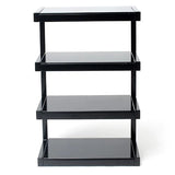 Norstone ESSE Hi-Fi Stand + Speaker Stand Bundle - Black - K&B Audio