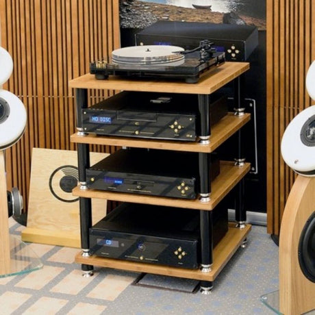 Norstone STABBL HiFi Rack - Bamboo - K&B Audio