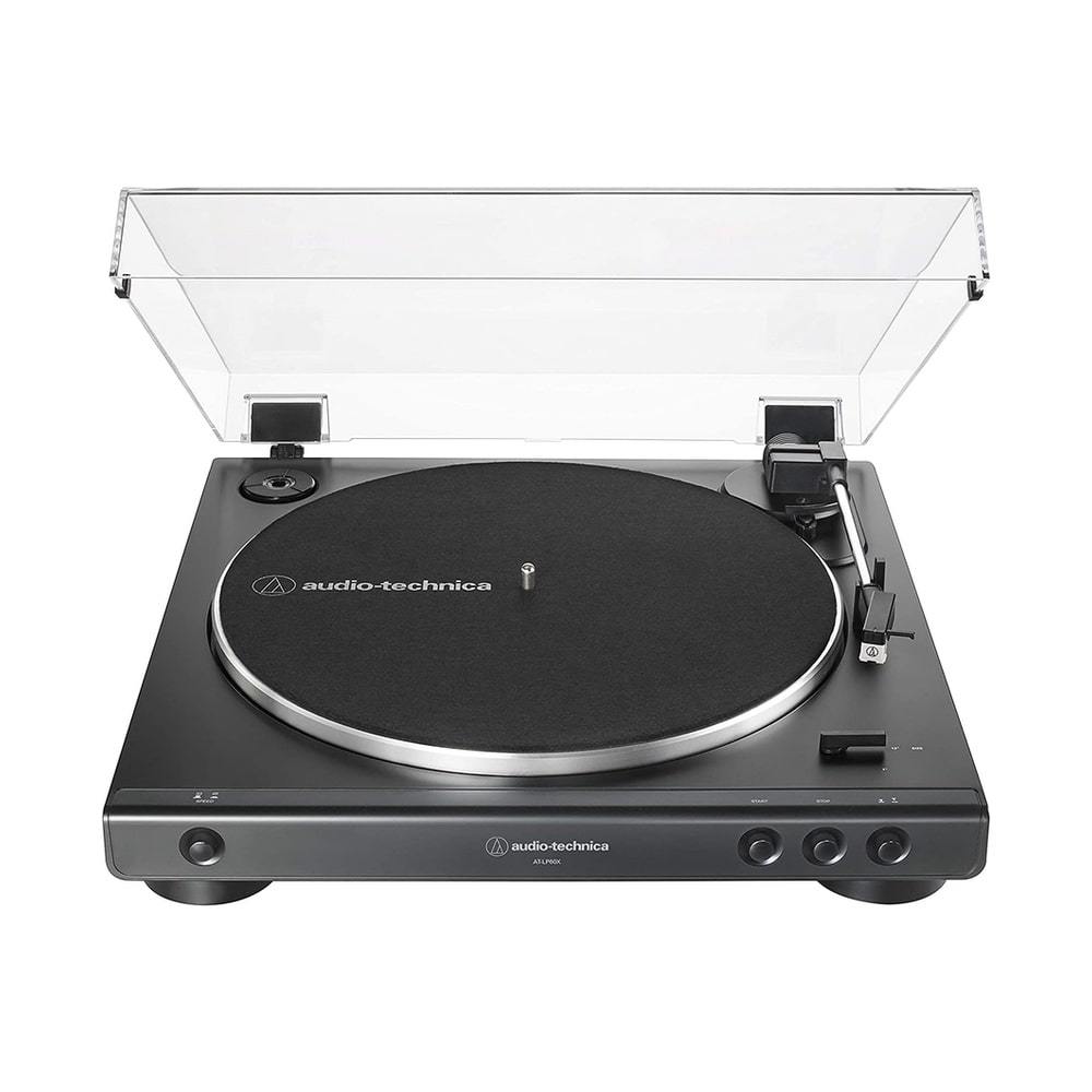 WiiM AMP + Audio-Technica LP60X + Wharfedale Diamond 12.0 Bookshelf Speakers - K&B Audio