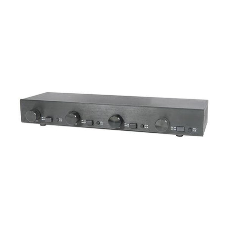 [OPEN BOX] AV Link 2 Input - 4 Output Speaker Selector Switch Matrix with Volume Control - K&B Audio