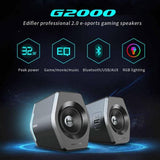 [OPEN BOX] Edifier G2000 2.0 Gaming Speakers with Bluetooth, LED Lighting & AUX Input - K&B Audio