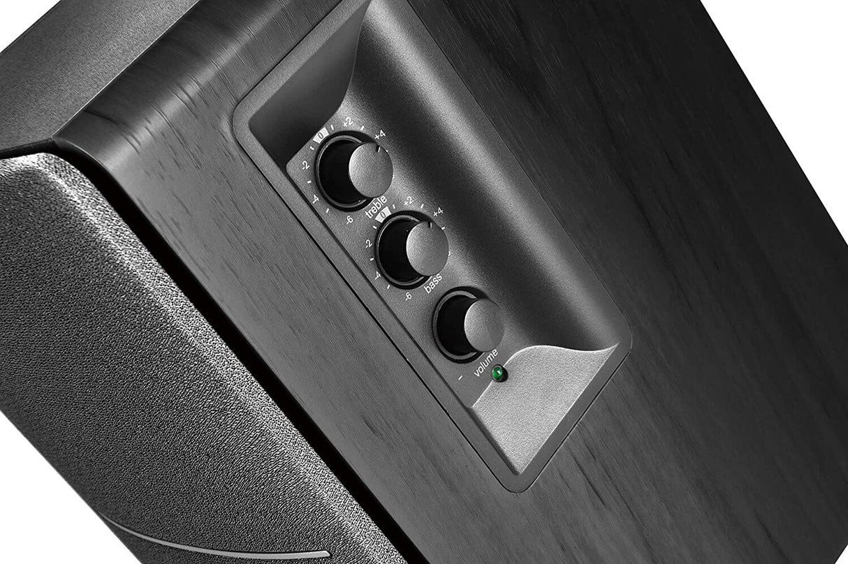[OPEN BOX] Edifier R1280T Active Bookshelf Speakers - Black - K&B Audio