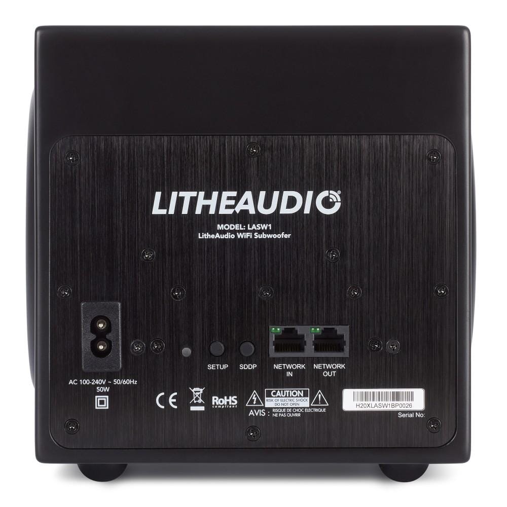 [OPEN BOX] Lithe Audio Wireless Subwoofer with AirPlay 2, Alexa & Chromecast - K&B Audio