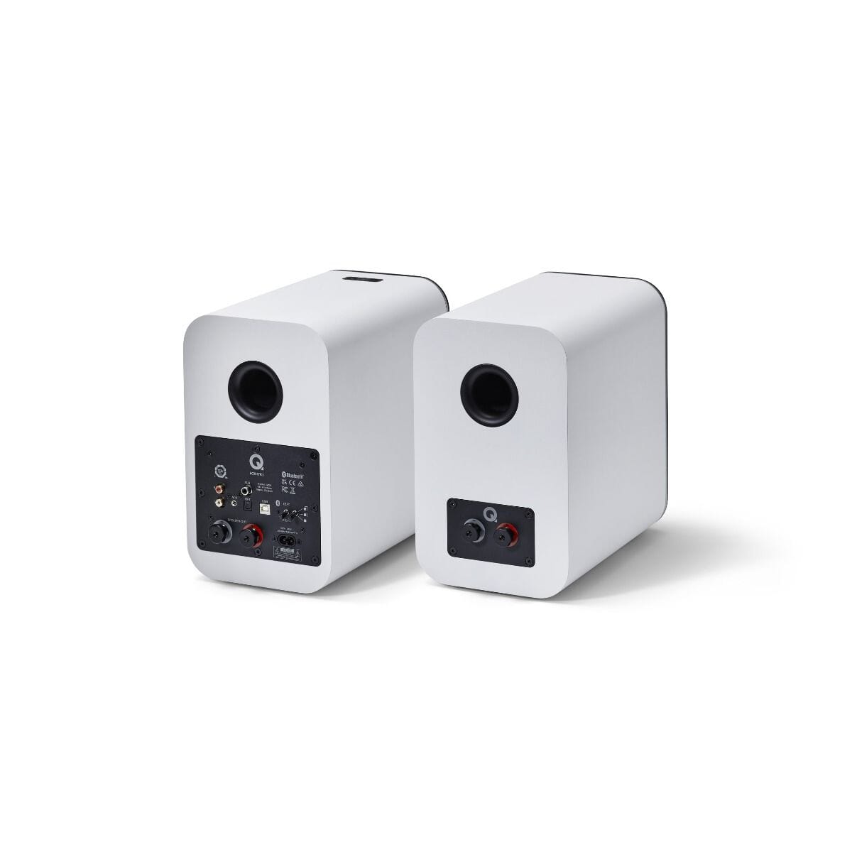 [OPEN BOX] Q Acoustics M20 130W Powered Bookshelf Speakers with Bluetooth, USB, RCA, Optical, Sub Out - K&B Audio