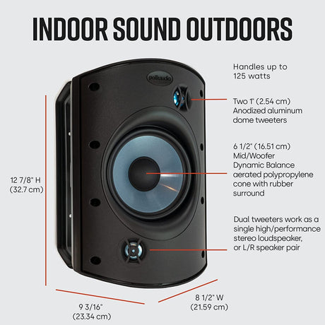 Polk Audio Atrium 8SDI Stereo Outdoor Speakers (Each) - K&B Audio