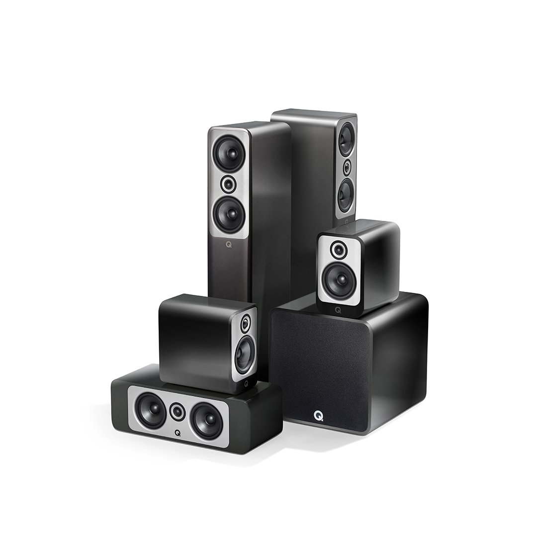 Q Acoustic Concept 50 - 5.1 Home Cinema Speaker Bundle - K&B Audio