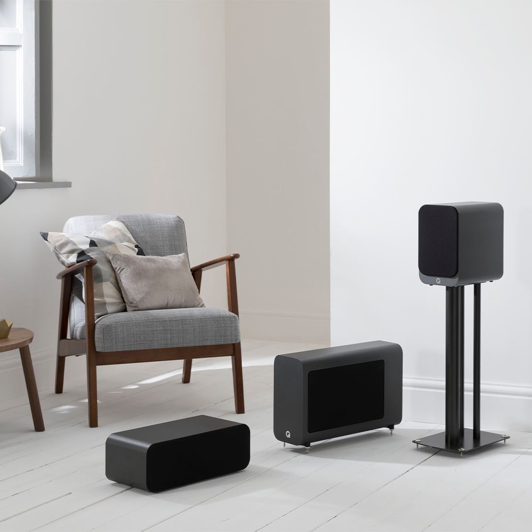 Q Acoustics 3010i Plus 5.1 Home Cinema Speakers with Subwoofer - K&B Audio