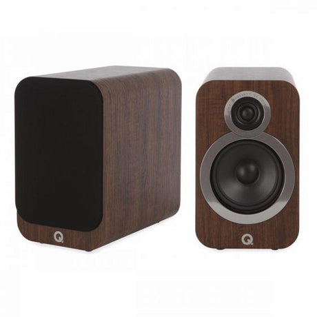 Q Acoustics 3020i 5" Bookshelf Speaker - Walnut (Pair) - K&B Audio