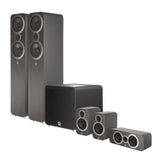 Q Acoustics 3050i PLUS 5.1 Home Cinema Speaker Pack with B12 Subwoofer - K&B Audio