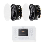 Q Acoustics E120 6.5" Bluetooth Ceiling Speaker System with DAB/FM Radio - K&B Audio