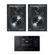 Q Acoustics E120 6.5" In Wall Speaker Hi-Fi System with Bluetooth/DAB+/FM - K&B Audio