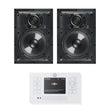 Q Acoustics E120 6.5" In Wall Speaker Hi-Fi System with Bluetooth/DAB+/FM - K&B Audio