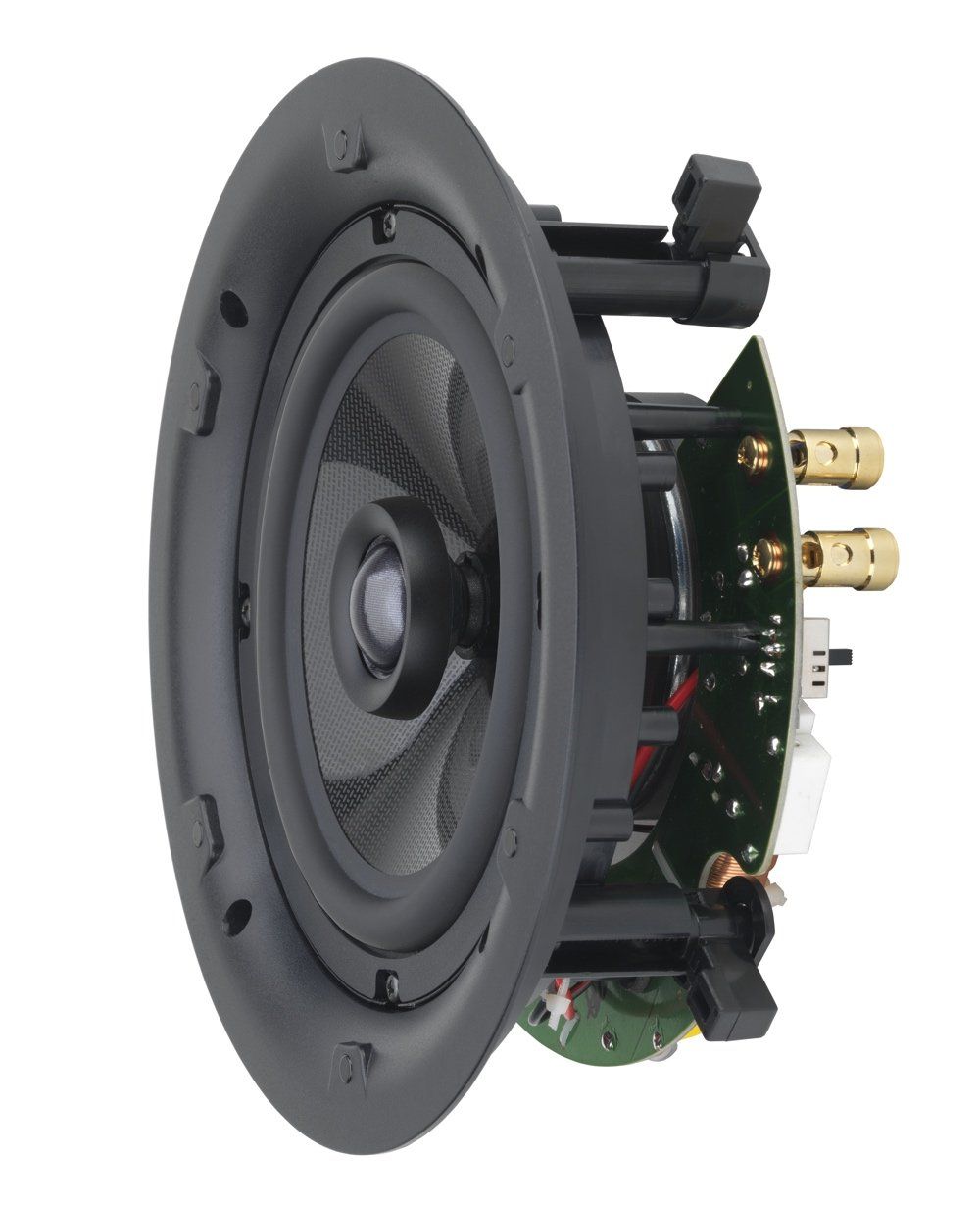 WiiM AMP Wi-Fi & Bluetooth Amplifier + Q Acoustics QI65CP 6.5" High Performance Ceiling Speakers - K&B Audio