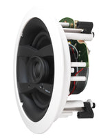 WiiM AMP Wi-Fi & Bluetooth Amplifier + Q Acoustics QI65CW 6.5" Water Resistant Ceiling Speakers - K&B Audio