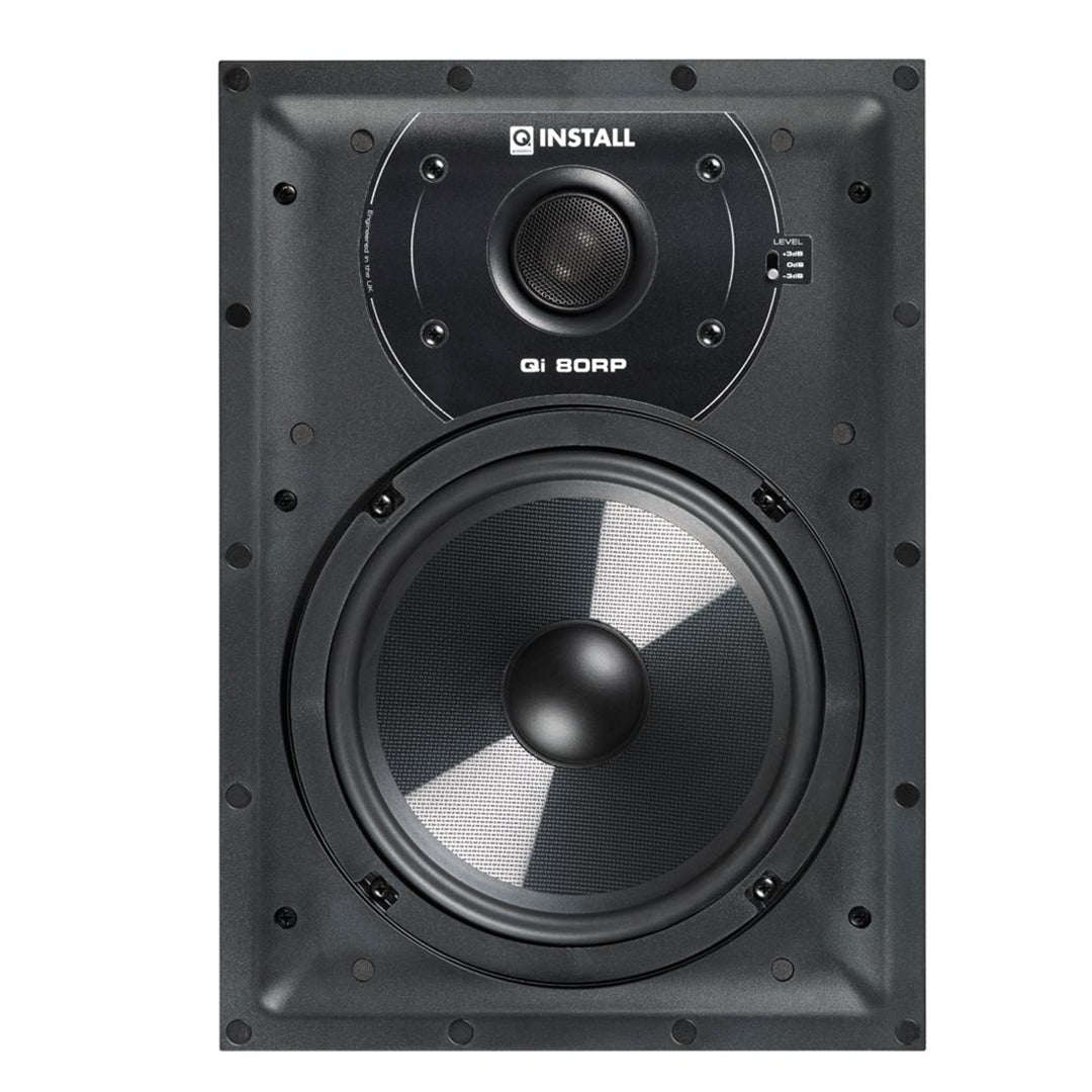 Q Acoustics QI80RP 8" In Wall Speakers - K&B Audio