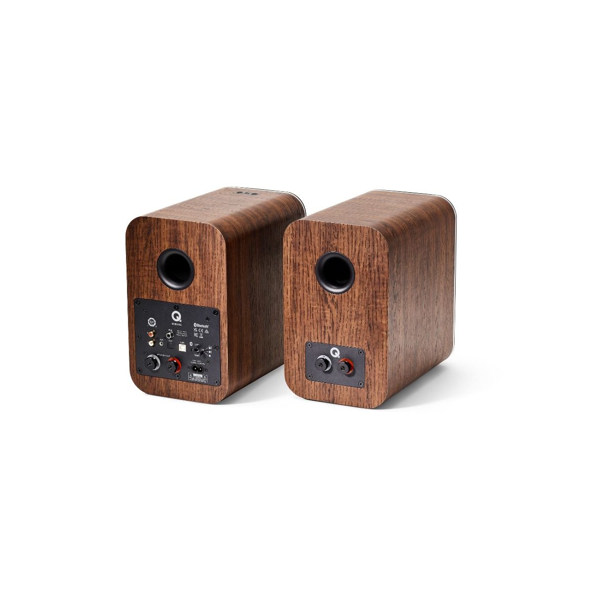 [OPEN BOX] Q Acoustics M20 Active Bookshelf Speakers with Bluetooth - Walnut - K&B Audio