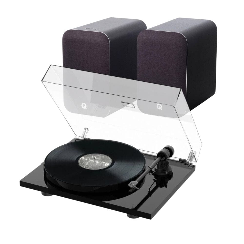 Q Acoustics M20 & Pro-Ject E1 Phono Turntable & Speaker Bundle - K&B Audio