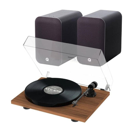 Q Acoustics M20 & Pro-Ject E1 Phono Turntable & Speaker Bundle - K&B Audio