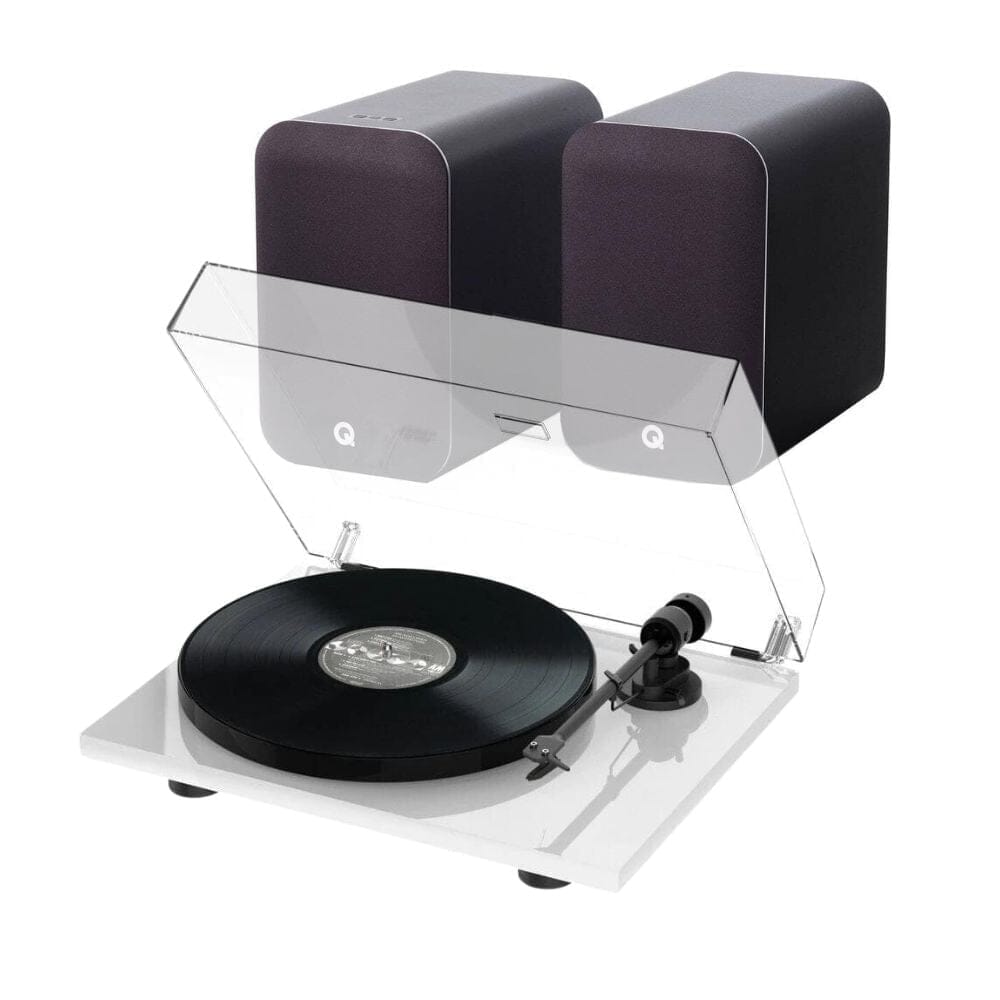 Q Acoustics M20 & Pro-Ject E1 Phono Turntable & Speaker Bundle - K&B Audio
