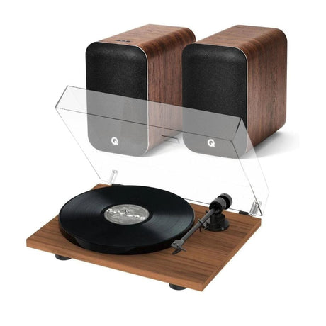 Q Acoustics M20 & Pro-Ject E1 Phono Turntable & Speaker Bundle - K&B Audio