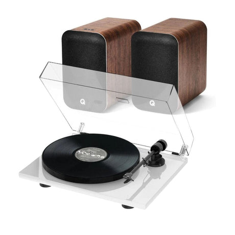 Q Acoustics M20 & Pro-Ject E1 Phono Turntable & Speaker Bundle - K&B Audio