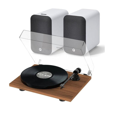 Q Acoustics M20 & Pro-Ject E1 Phono Turntable & Speaker Bundle - K&B Audio