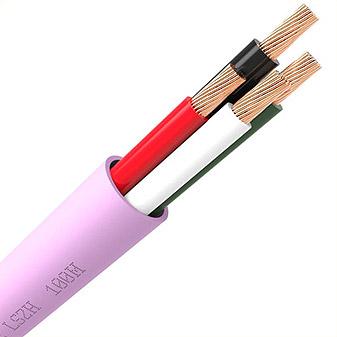 QED QX16/4 - 4 Core Speaker Cable - LSZH - Pink (20m) - K&B Audio