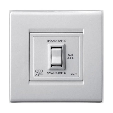 QED WM17 In Wall Speaker Switch (Series) - K&B Audio