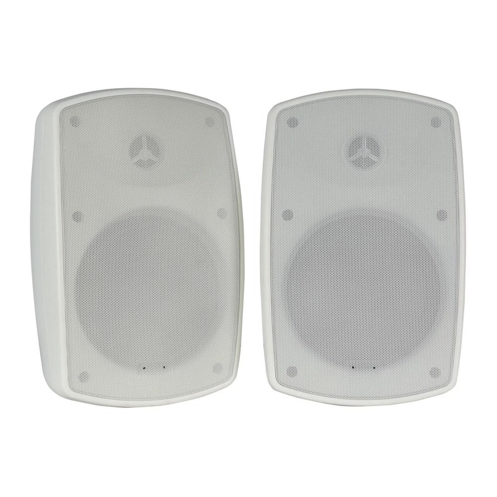 QTX KAD-2BT 6.5" Outdoor Speaker System with Bluetooth & FM Radio - K&B Audio