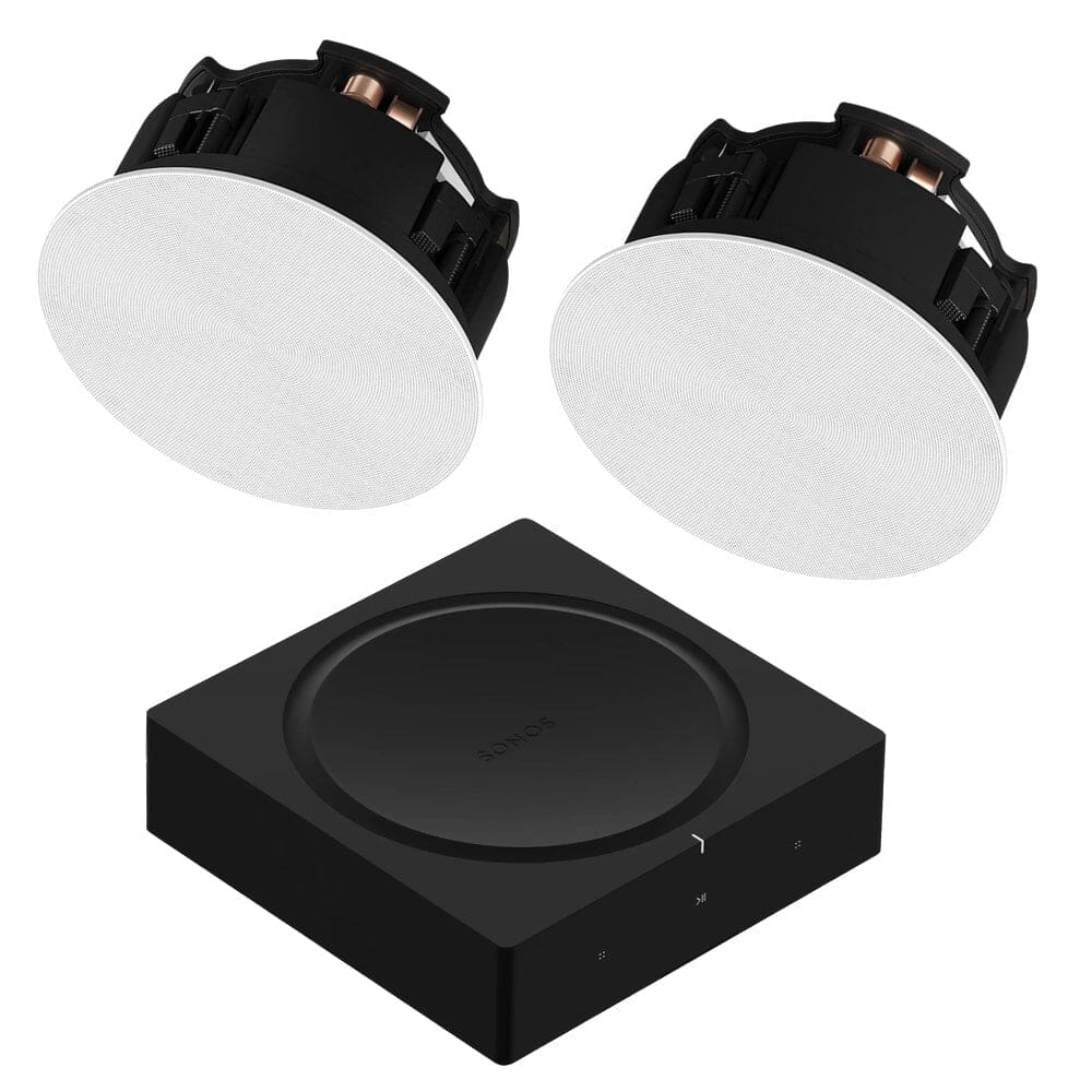 Sonos AMP with 2 x Sonos In Ceiling Speakers - K&B Audio