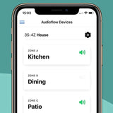 Sonos AMP + Audioflow 2 Way Speaker Selector Switch + 1 x Sonos In Ceiling Speaker Pair + 1 x Sonos Outdoor Speaker Pair - K&B Audio