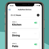 Sonos AMP + Audioflow 2 Way Speaker Selector Switch + 2 x Sonos In Ceiling Speaker Pair - K&B Audio