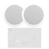 Systemline E50 6.5" Bathroom Bluetooth Ceiling Speaker System - K&B Audio